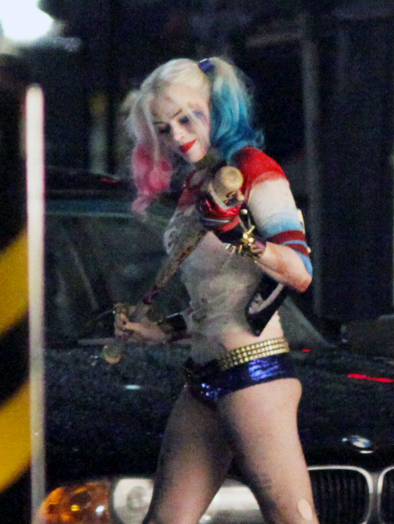 Illustration for article titled Harley Quinn se deja ver al detalle en estas fotos de Suicide Squad